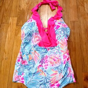 NWT Lilly Pulitzer Tankini Top 12